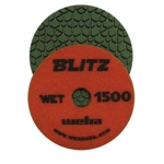 Part#  1341500 4" Weha BLITZ Polishing Pad 1500