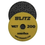 Part#  134200 4" Weha BLITZ Polishing Pad 200