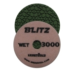 Part#  1343000 4" Weha BLITZ Polishing Pad 3000