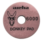 6000 Grit 5" Donkey Quartz Inline and Face Polish Surface Polishing Pad