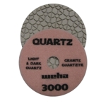 Part#  1643000 4" Weha Quartz Polishing Pad 100 Geo Pattern Design
