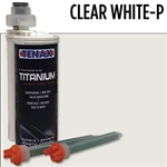 250 ML Clear White - P Titanium Cartridge #1RTCLEARWHTPSO