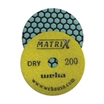 4" Matrix DRY Polish pad 200