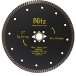 Part#  51417 Weha 7" Blitz Ultra Premium Quad Turbo Diamond Blade