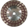 Part#  7683 Weha 4" turbo Resin Filled Diamond Cup Wheel-Coarse