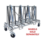 Double Sided Shorty A Frame Cart